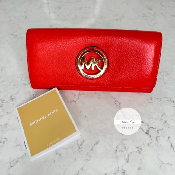 MICHAEL Michael Kors Handbags - MICHAEL KORS Mandarin Leather Wallet